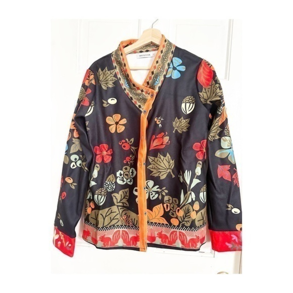 Misslook Colorful Button Up
Jacket Blazer